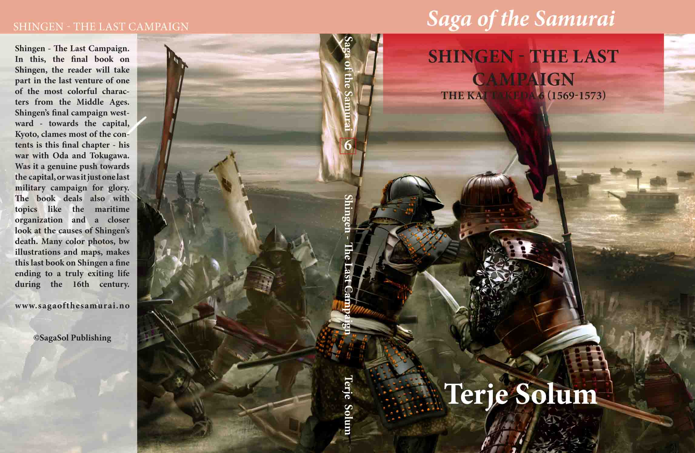 Cover - Saga of the Samurai 6 Order Now